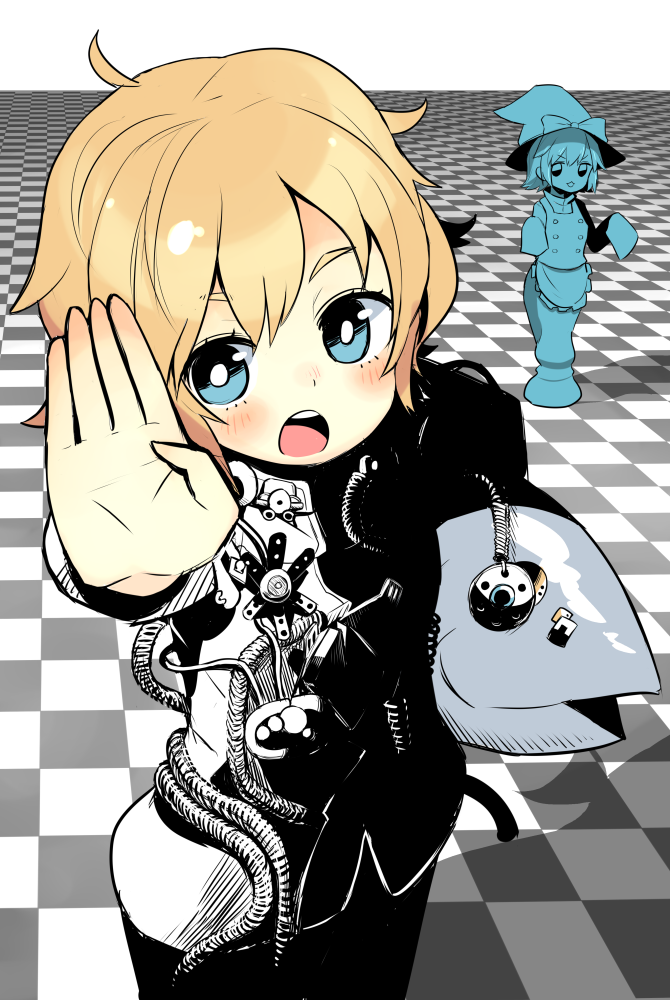 kirisame marisa, meguru, yuuhi, and hirasawa susumu (touhou and 2 more) drawn by miyako_(naotsugu)