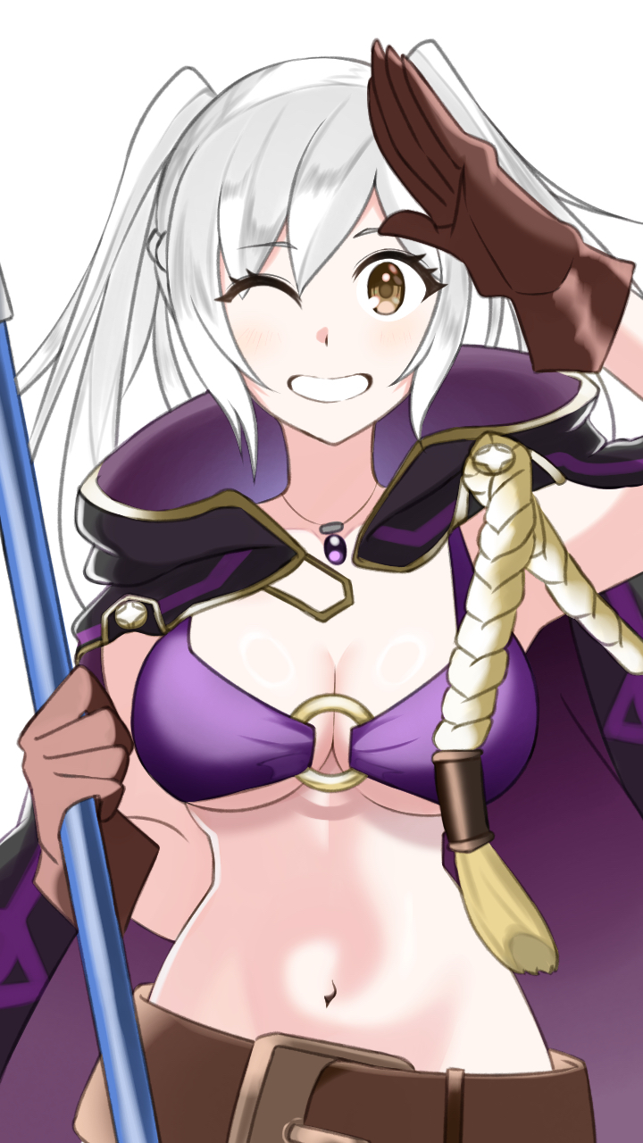 female robin (fire emblem and 2 more) drawn by ondur