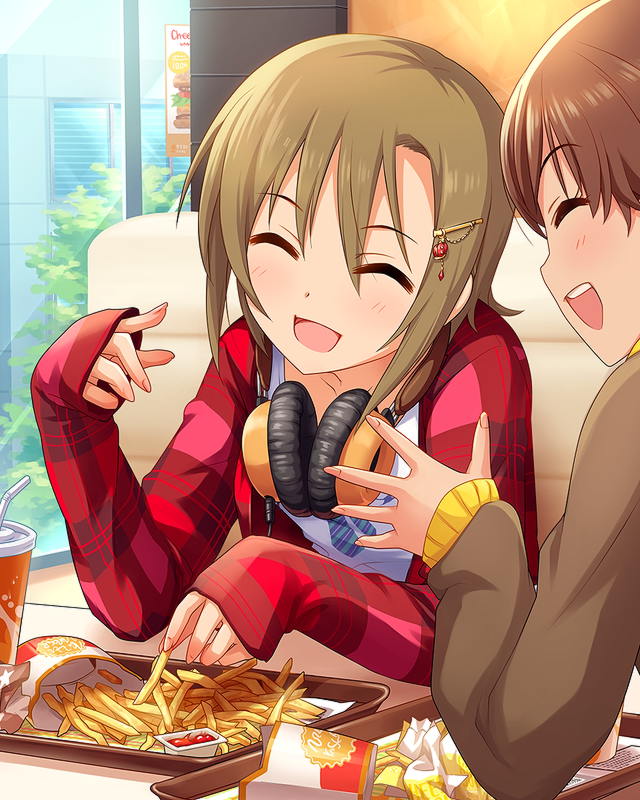 honda mio and tada riina (idolmaster and 1 more)