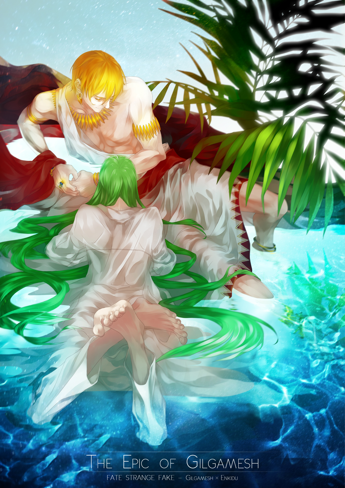 Gilgamesh And Enkidu Fate And 2 More Drawn By Aimeeapril Danbooru
