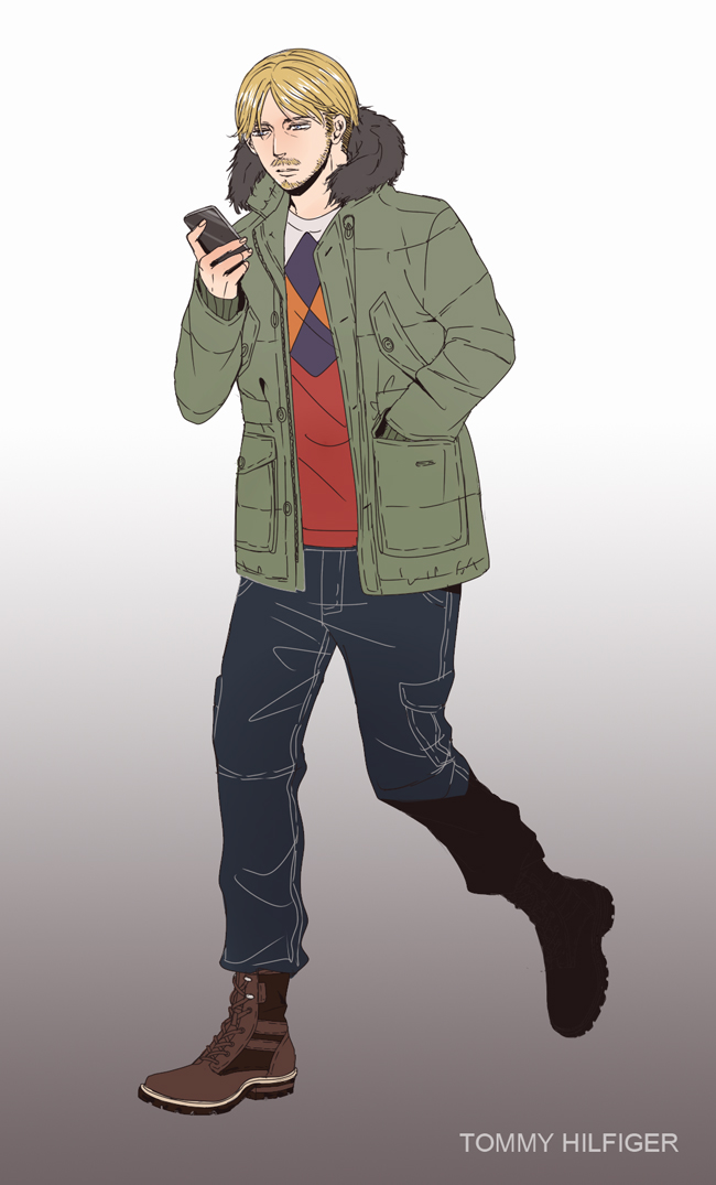 mike zakarius (shingeki no kyojin) drawn by fuu_(pixiv502572)