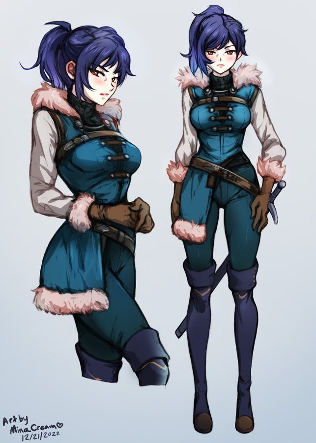 felix hugo fraldarius (fire emblem and 1 more) drawn by mina_cream