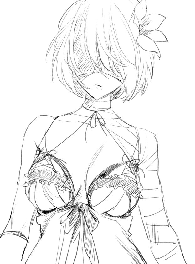 2b and kaine (nier:automata and 1 more) drawn by mellow_rag