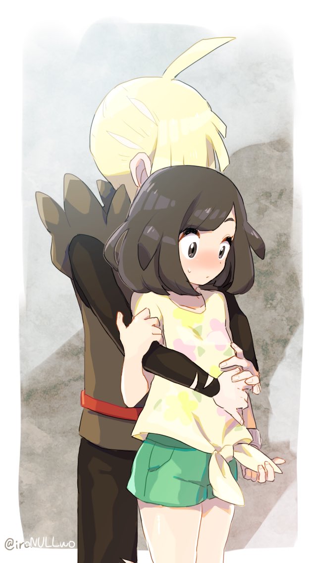 selene and gladion (pokemon and 1 more) drawn by koutetsu_(fe_steel_stone)