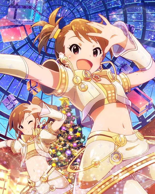 futami mami and futami ami (idolmaster and 1 more)