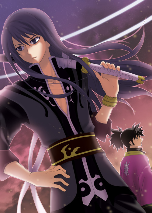 yuri lowell and raven (tales of and 1 more) drawn by nina_(pastime)