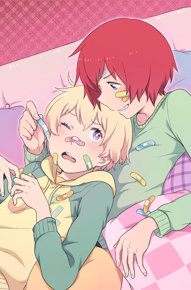 haru and sanada yuki (tsuritama) drawn by naruko_(nalcoro)