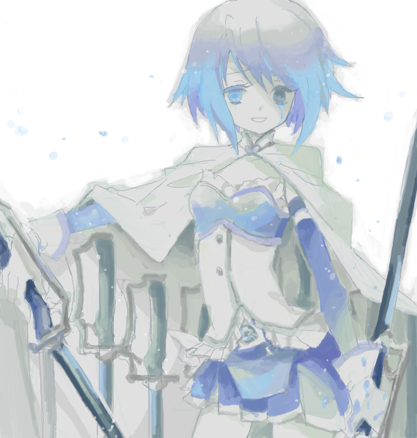 miki sayaka (mahou shoujo madoka magica) drawn by nsm888