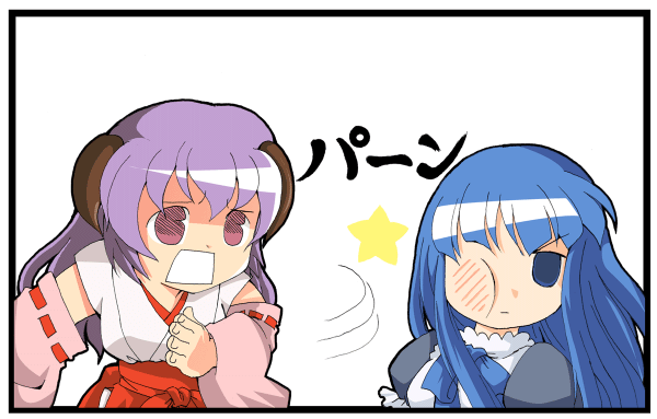 hanyuu and frederica bernkastel (higurashi no naku koro ni and 1 more) drawn by yanagihara_tantoui