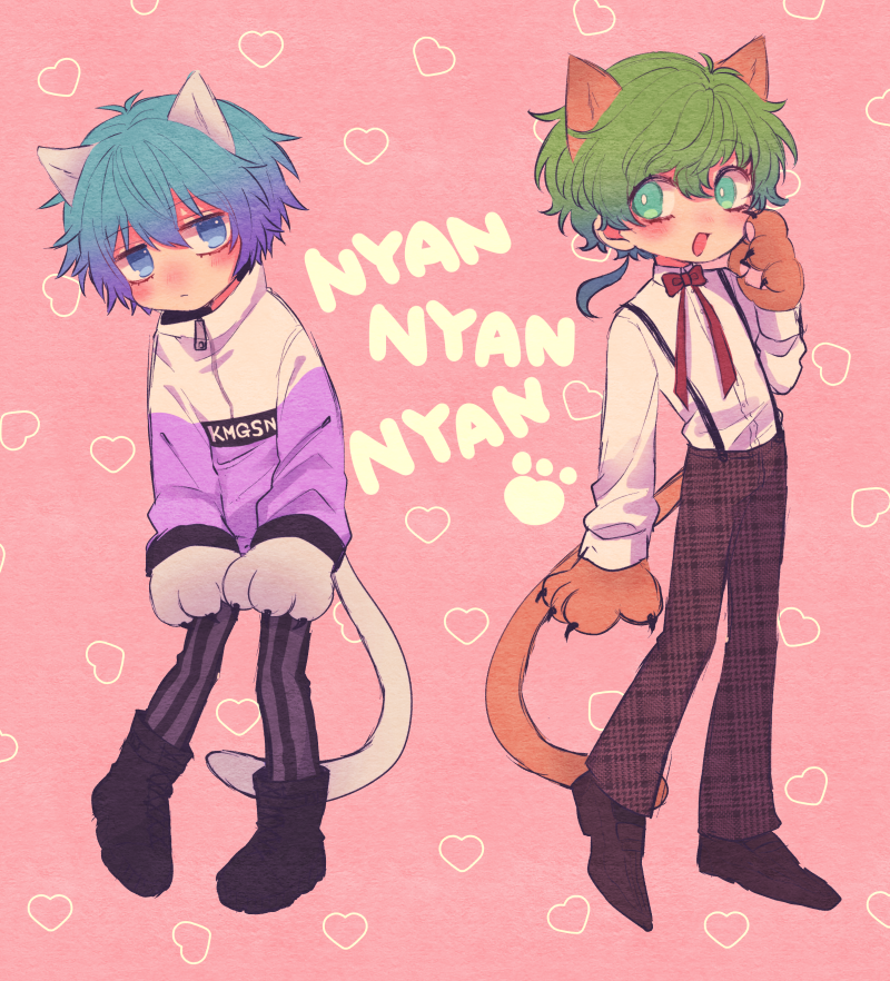 hiyori sou and midori (kimi ga shine) drawn by uououoon
