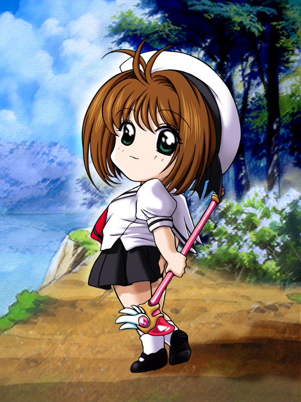 kinomoto sakura (cardcaptor sakura) drawn by d-ten