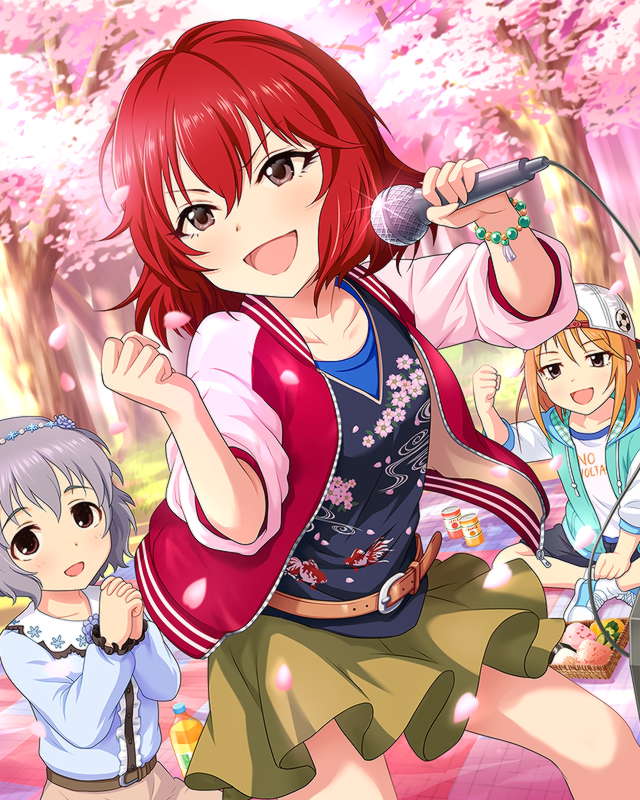 yuuki haru, narumiya yume, and murakami tomoe (idolmaster and 1 more)