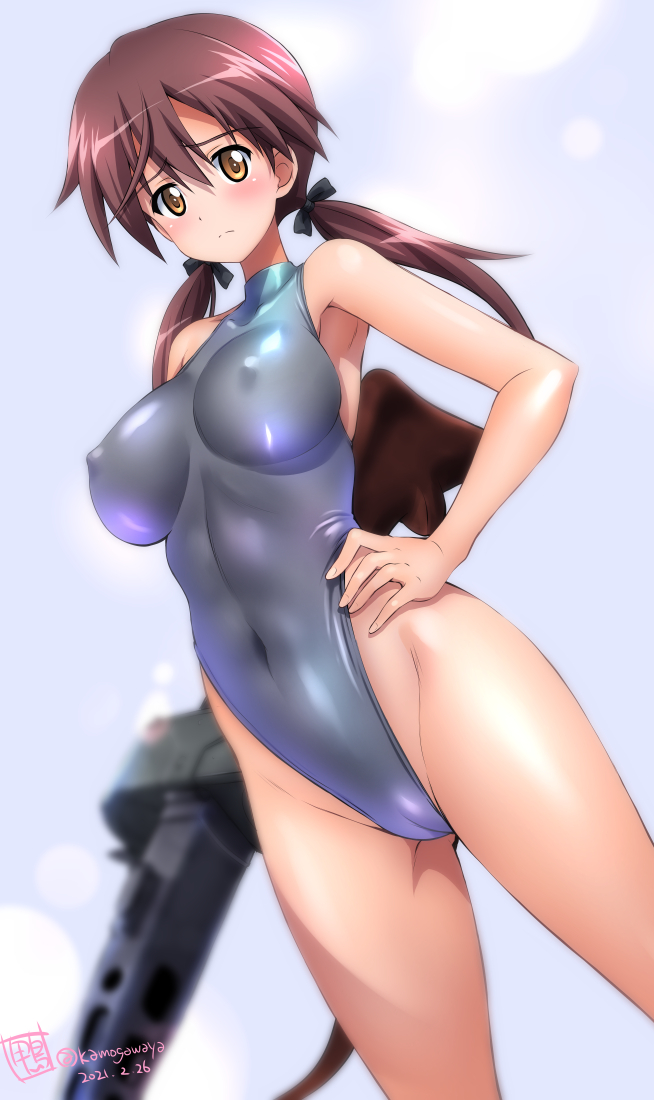 gertrud barkhorn (world witches series and 1 more) drawn by kamogawa_tanuki