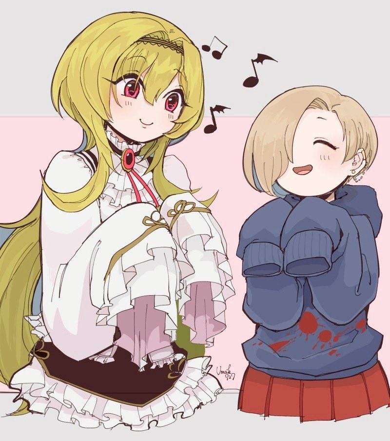 shirasaka koume and kurosaki chitose (idolmaster and 1 more) drawn by natsuna_(ja727)