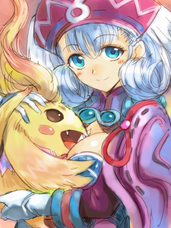 melia antiqua and riki (xenoblade chronicles and 1 more) drawn by michael_f91