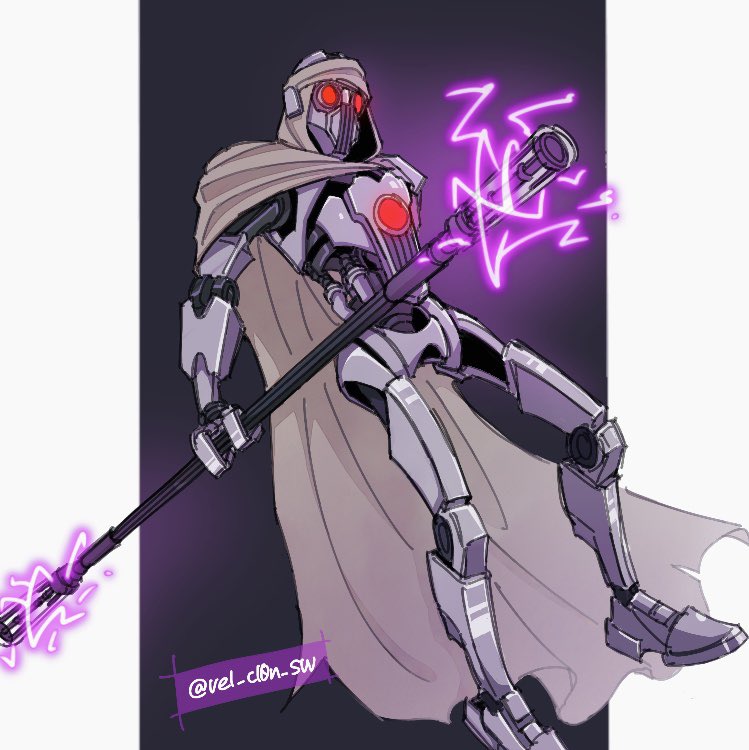 ig-100 magnaguard (star wars) drawn by vel_cl0n_sw