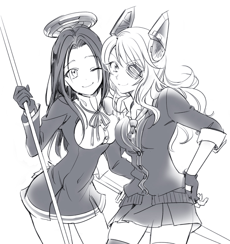 tenryuu, tatsuta, ozu kanon, and ozu shion (kantai collection and 1 more) drawn by penki