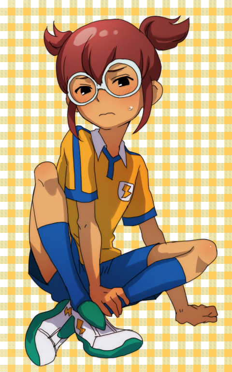hayami tsurumasa (inazuma eleven and 1 more) drawn by @@@_(eckzahn)