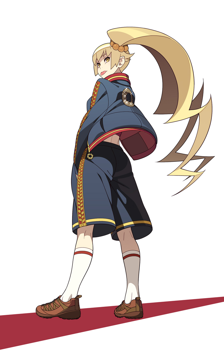 oshino shinobu (monogatari and 1 more) drawn by go_robots