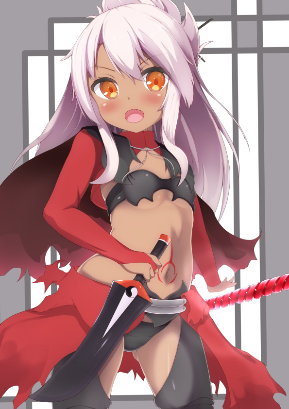 chloe von einzbern (fate and 1 more) drawn by tatsumiya_kagari