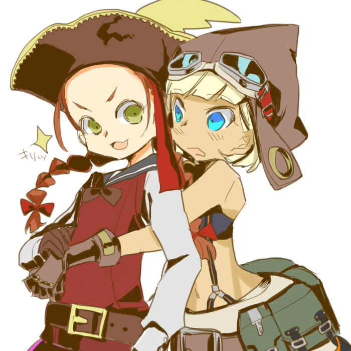 pirate, ballista, ballista 2, and pirate 4 (sekaiju no meikyuu and 1 more) drawn by hatsu_(racoo)