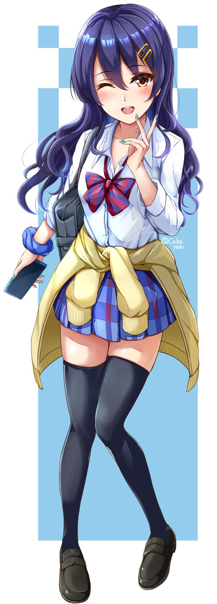sonoda umi (love live! and 1 more) drawn by ca_ba_ya_ki