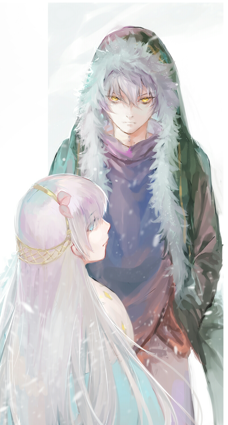 anastasia and kadoc zemlupus (fate and 1 more) drawn by fuurin