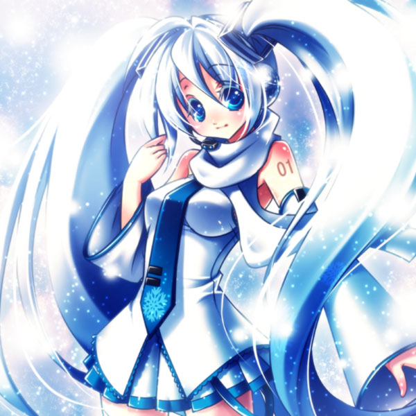hatsune miku and yuki miku (vocaloid) drawn by uni_(uniuni5)