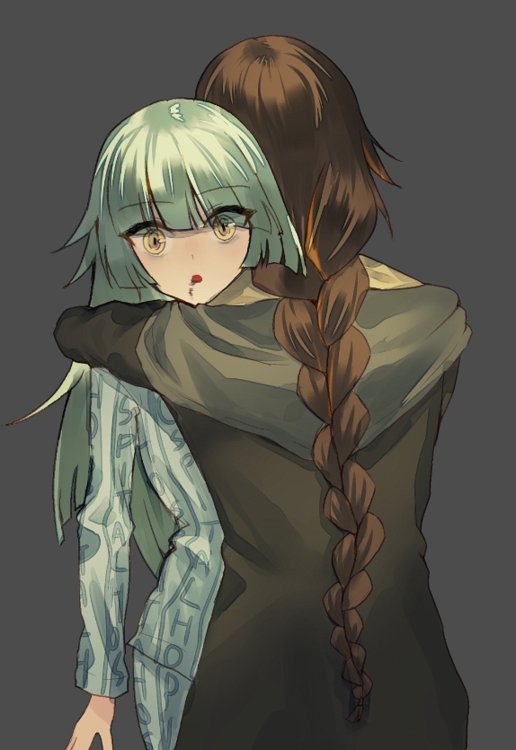 m16a1 and female commander (girls' frontline) drawn by xanax025