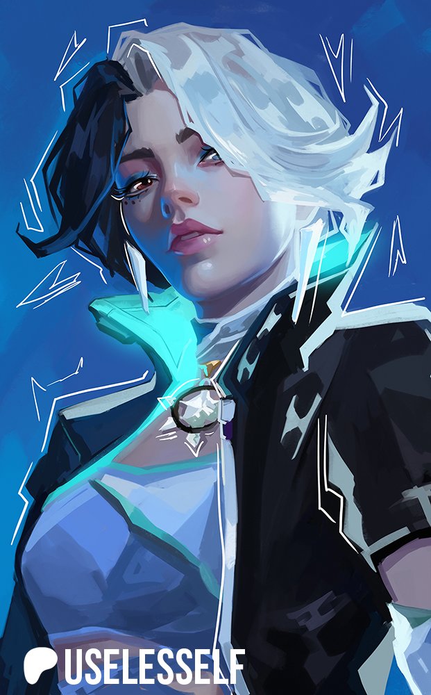 luna snow (marvel and 1 more) drawn by useless_elf