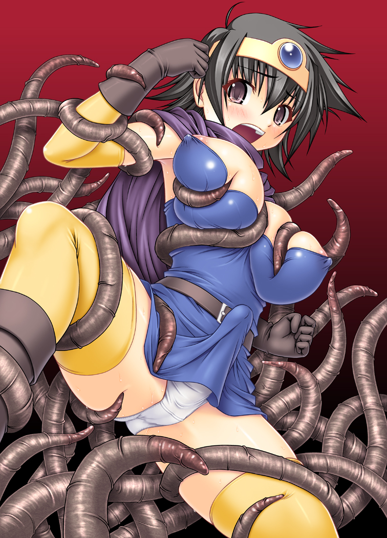 roto and heroine (dragon quest and 1 more) drawn by abu