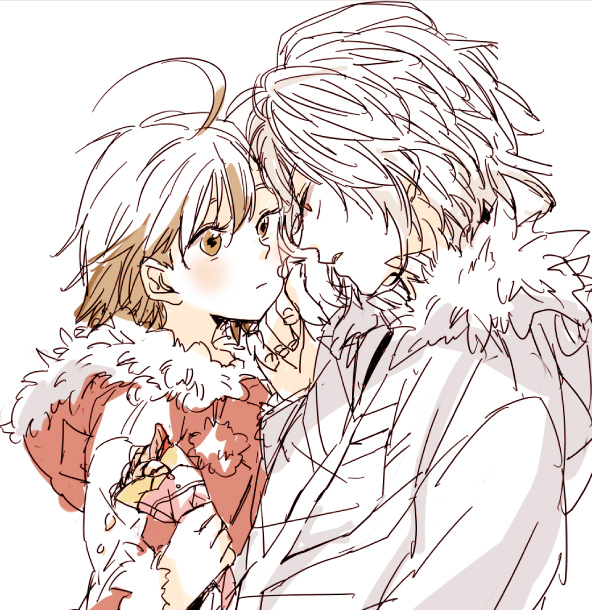 accelerator and last order (toaru majutsu no index) drawn by maki_(mama-says)