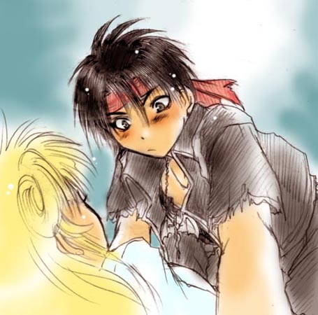 orphen and cleo everlastin (majutsushi orphen) drawn by hiyoko_sakiyuu