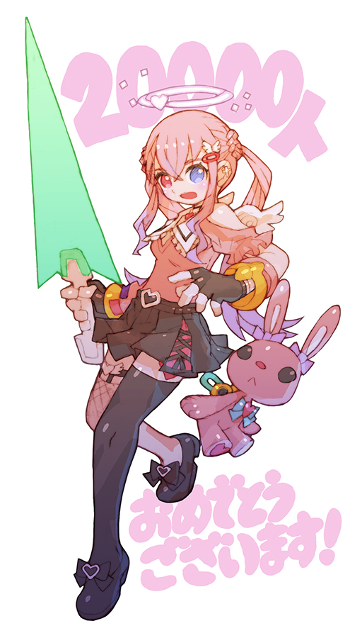 kurumizawa ririka (indie virtual youtuber and 2 more) drawn by nakayama_tooru