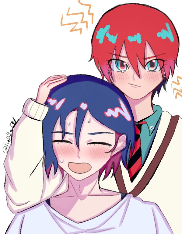 amate yuzuriha and shuji ito (gundam and 1 more) drawn by 01yu_yu