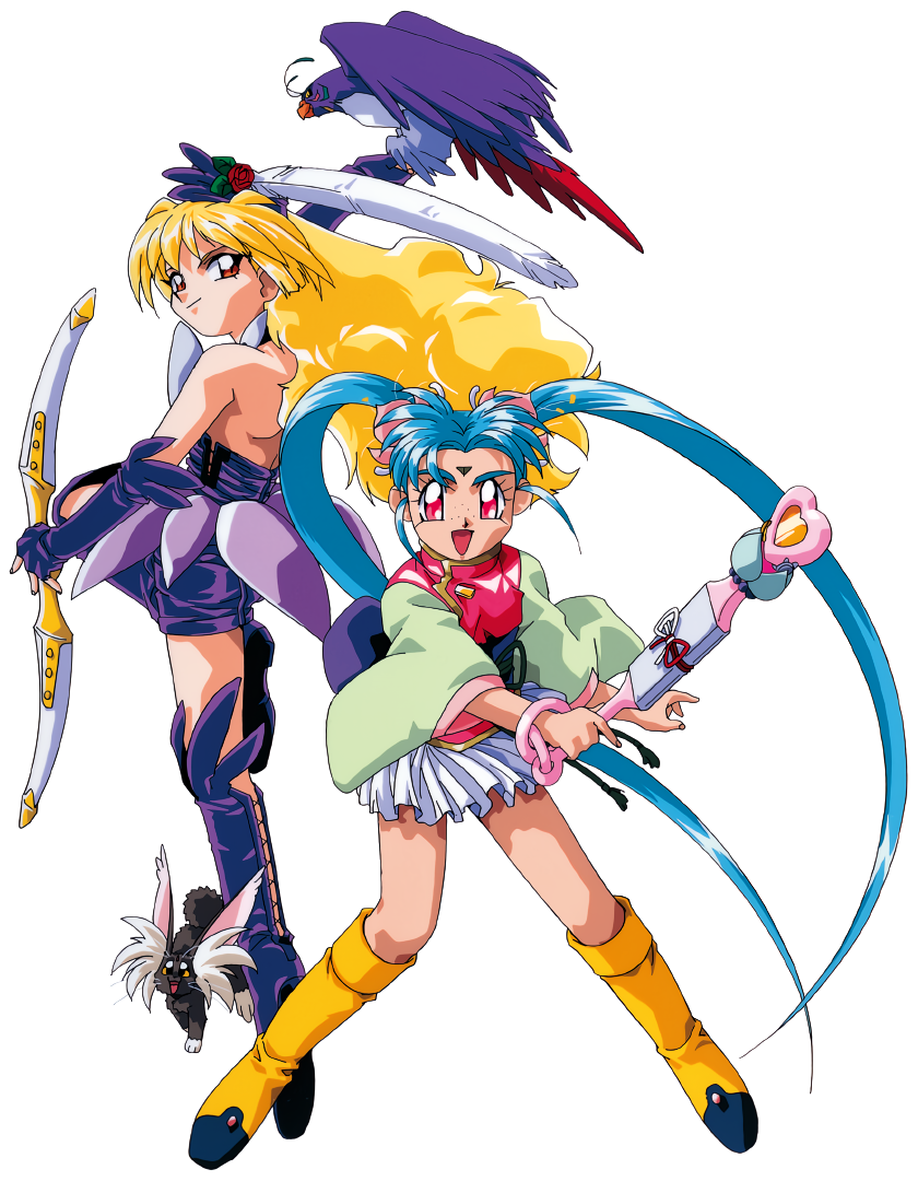 masaki sasami jurai, ryou-ouki, pretty sammy, kawai sasami, pixy misa, and 1 more (mahou shoujo pretty sammy)