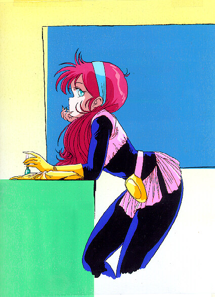 hayami mitsuko (cosmos pink shock) drawn by hirano_toshihiro