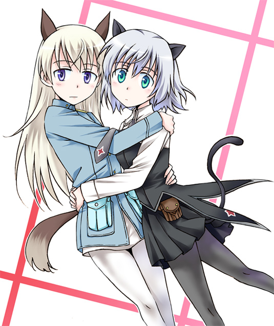 sanya v. litvyak and eila ilmatar juutilainen (world witches series and 1 more) drawn by agahari