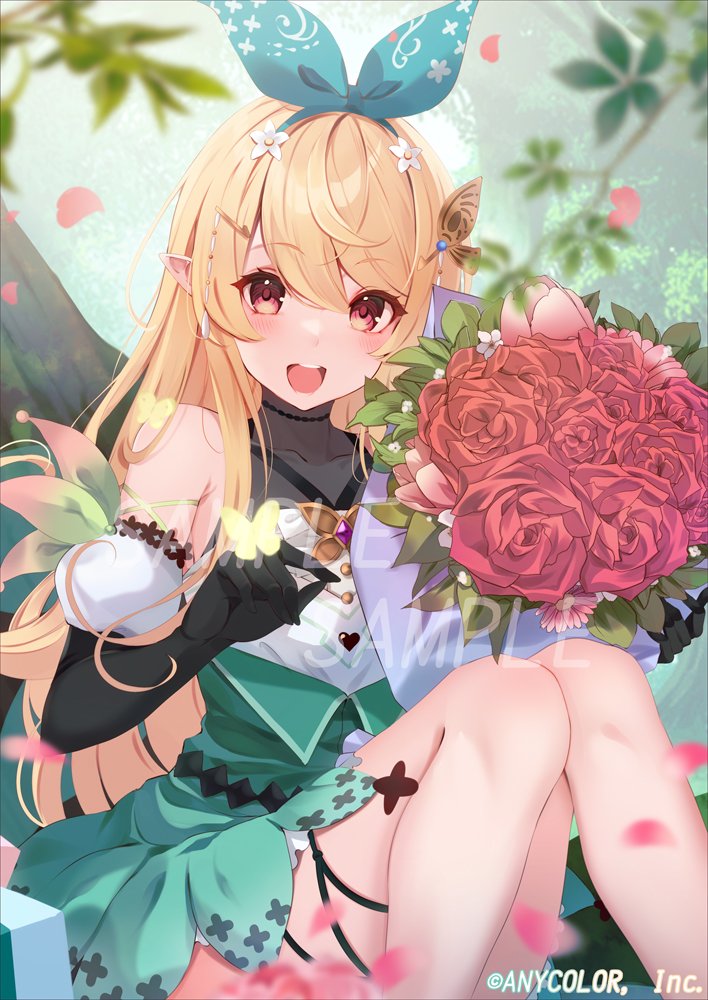 pomu rainpuff (nijisanji and 1 more) drawn by kujou_ichiso