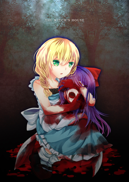 viola and ellen (majo no ie) drawn by revanche