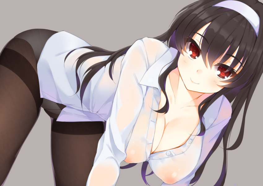 kasumigaoka utaha (saenai heroine no sodatekata) drawn by mirei