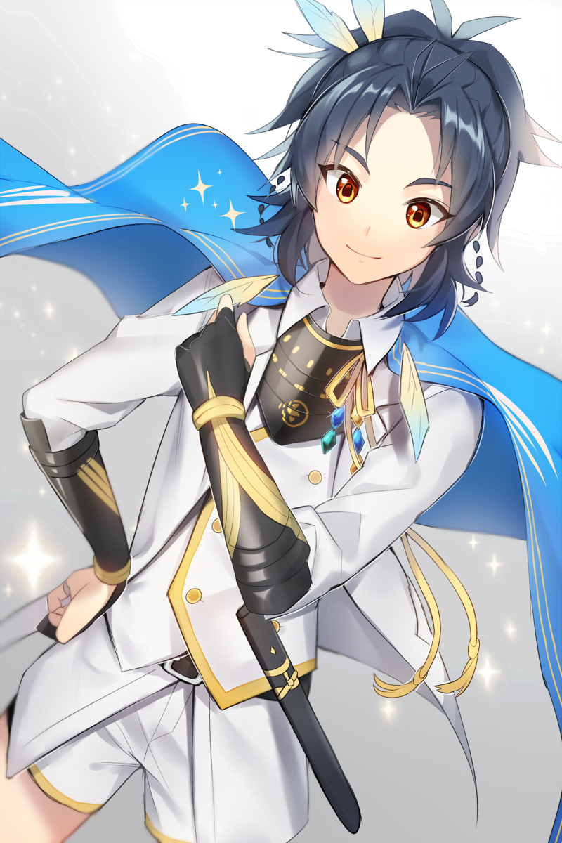 taikogane sadamune (touken ranbu) drawn by yuhi_(hssh_6)