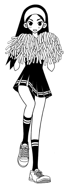 kitsu chiri (sayonara zetsubou sensei) drawn by kumeta_kouji