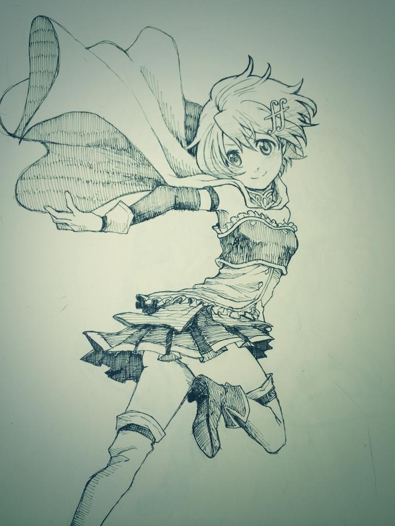 miki sayaka (mahou shoujo madoka magica and 1 more) drawn by aebj