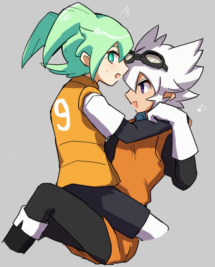 fei rune and saryuu evan (inazuma eleven and 2 more) drawn by evanvanvavan