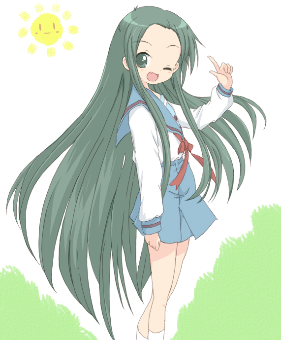 tsuruya (suzumiya haruhi no yuuutsu) drawn by core_(mayomayo)