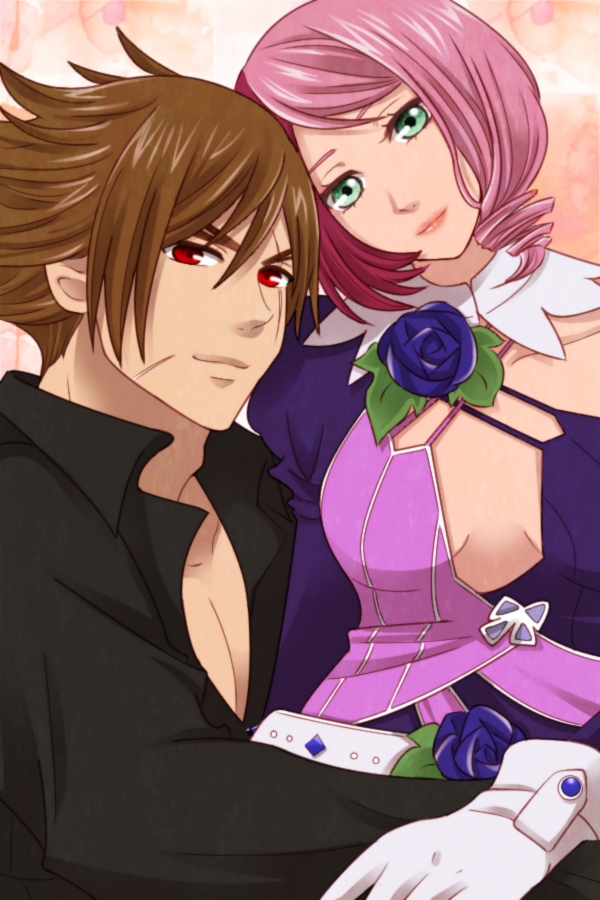 alisa boskonovich and lars alexandersson (tekken) drawn by popon_ta