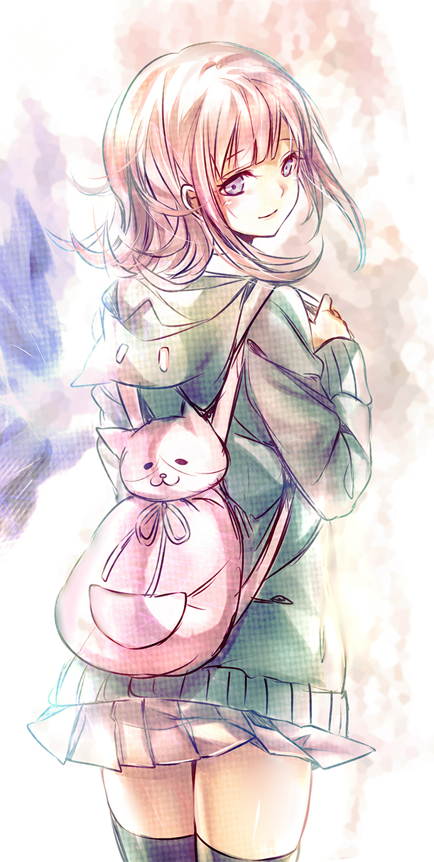 nanami chiaki (danganronpa and 1 more) drawn by madogawa