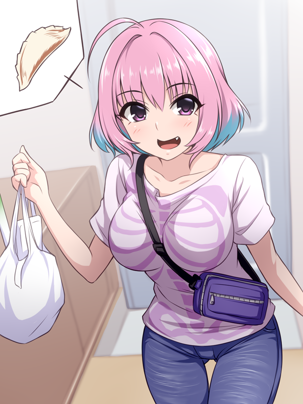 yumemi riamu (idolmaster and 1 more) drawn by pataneet