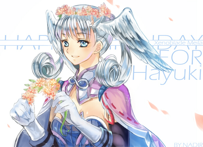 melia antiqua (xenoblade chronicles and 1 more) drawn by nadir_(nadirnek)